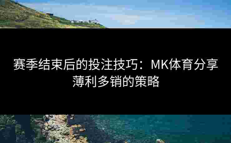 赛季结束后的投注技巧：MK体育分享薄利多销的策略